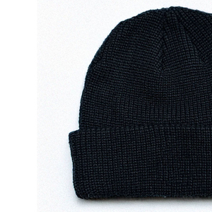 Unisex Solid Black Beanie Hat 100% Acrylic Computer Knitted Casual <b>Winter</b> <b>Cap</b> for Adults 56-58CM Head Circumference - Product Image 2
