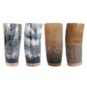 Verres à bière en corne de Viking, 200-250 ml, fabriqués directement en usine, les plus vendus, écologiques, artisanat de qualité, cadeaux - Product Image 5