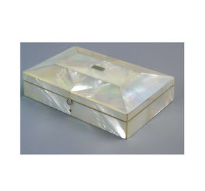 Contemporary Polish Finished Mother Of Pearl Jewelry <b>Box</b> Premium <b>Shelf</b> <b>Box</b> Jewelry Organizer for Gifting Vanity& Jewelry Display - Product Image 5