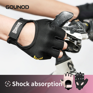 Unisex Half Finger Microfiber Gloves Non Slip Grip Cycling Hiking Outdoor Training Gloves Adjustable Fit S M L XL fitness access - Product Image 6