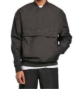 Chaqueta Clásica Estilo Bomber, Cortavientos con Cuello Alto, para Gimnasio, Entrenamiento, Running, Ropa Deportiva Exterior, Chaqueta Anorak para Hombre - Product Image 3
