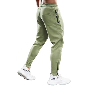 Pantalon de jogging décontracté pour homme, respirant, en mélange de coton, coupe ajustée, taille élastique, idéal pour la gym et le quotidien - Product Image 5