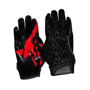Guantes de Receptor de Fútbol Americano Totalmente Personalizables, Guantes de Fútbol Americano de Alta Calidad, Guantes Profesionales de Fútbol Americano - Product Image 6