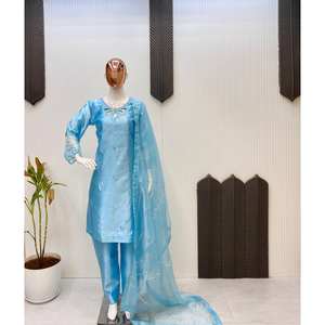 ชุดแต่งกายสำหรับผู้หญิงชุดสวมใส่ด้านบนด้านล่างและสวยงาม - Product Image 4