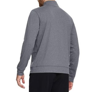 Sudadera de Alta Calidad 100% Algodón para Hombre con Cierre de 1/4, Sudadera Casual con Logotipo Personalizado Bordado OEM - Product Image 2