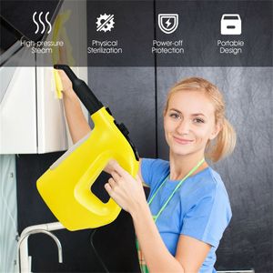Pulitore a Vapore Portatile 17 in 1, 1400W Alta Potenza, Vapore ad Alta Temperatura 257°F, Pressione 5 Bar, 220V per Hotel, Colore Grigio - Product Image 4