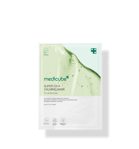 Mascarilla Calmante SUPER CICA de medicube (1 Unidad), Mascarilla Hidratante y Calmante para Piel Sensible e Irritada - Product Image 2