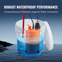 Kit de rinçage rapide pour chauffe-eau instantané sans réservoir, pompe efficace, seau de 3,7 gallons, 2 tuyaux, clé, adaptateur, pièces d'installation facile