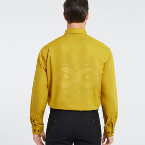 Camisa Formal de Oficina para Hombre, Ropa Casual de Negocios, Manga Larga, Cierre de Botones, Venta Directa de Fábrica al por Mayor - Product Image 5