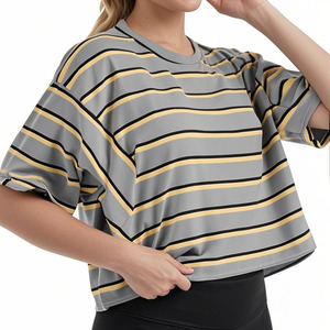 Camisetas Cortas de Alta Calidad con Diseños Personalizados, 100% Algodón, Estampado con Logotipo de Marca, Camisetas Cortas sin Mangas para Mujer - Product Image 2