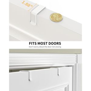 Organisateur de garde-manger blanc à 9 niveaux avec porte-épices suspendu en métal, étagères pour l'organisation de la cuisine à domicile - Product Image 3