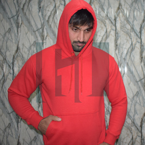 Sudadera con Capucha para Hombre, Nueva Moda 2026, Informal, 100% Poliéster, Forro de Algodón, Hombros Caídos, Talla Grande - Product Image 2