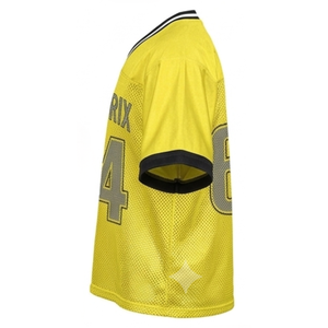Camiseta de Lacrosse Personalizada por Sublimación Hoodrix, Malla Transpirable Reversible, Cuello en V, Manga Corta, para Hombre Adulto, Secado Rápido - Product Image 4