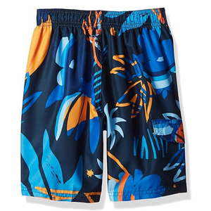 Short de bain floral pour homme, longueur genou, séchage rapide, avec cordon de serrage, taille mi-haute, décontracté, pour la plage, avec poches - Product Image 6
