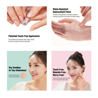 Fabriqué en Corée - EZ Touch Spot Cover 12mm Patch invisible pour les boutons d'acné - Soin hydrocolloïde pour les boutons