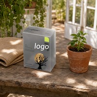 Boîte d'emballage rectangulaire transparente en PVC, design personnalisé, écologique, en matériaux recyclés, recyclable, avec gaufrage, pour gâteaux, poudre libre et artisanat
