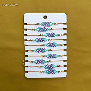 Handmade 2024 New Miyuki <b>Beaded</b> Bracelet Ethnic Style <b>Assorted</b> Colour Fashion Bangles for Gift - Product Image 5