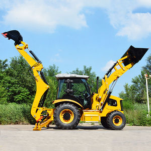 รถตักล้อยางคุณภาพสูง OEM จากจีน รถขุดตักดินสำหรับงานก่อสร้างหนัก เครื่องจักรอเนกประสงค์สำหรับงานเคลื่อนย้ายดิน - Product Image 1