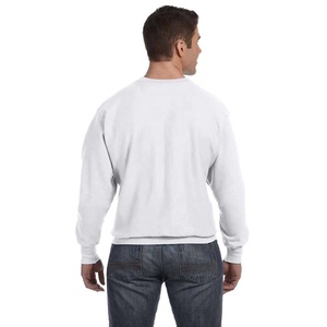 Logo personnalisé solide multicolore coton mélangé col rond sweats pour hommes pour tenue décontractée hiver extérieur sweats à capuche sweats - Product Image 1