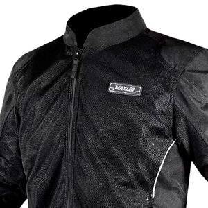 Veste de moto en textile pour hommes, imperméable et homologuée CE, avec protections amovibles et bouches d'aération - Product Image 5