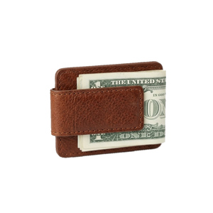Portefeuille porte-monnaie en cuir véritable, fin et minimaliste, porte-cartes compact, pince à billets pour homme avec protection RFID et utilisation quotidienne - Product Image 3