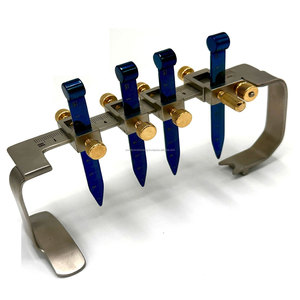ชุดเครื่องมือวัดจมูกแบบดิจิตอล Davis Nasal Projectometer สำหรับการผ่าตัดข้อต่อและศัลยกรรมจมูก ทำจากสแตนเลส สีฟ้า - Product Image 4