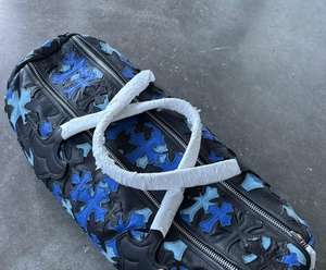 Bolsa de Viaje de Lujo Grande de Cuero Genuino, Bolsa de Fin de Semana con Ruedas, Impermeable, Deportiva, de Lona Encerada, con Logotipo Personalizado - Product Image 3