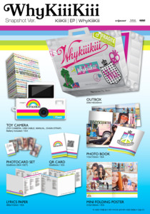 KIIIKIII - [ WHYKIIIKIII ] อัลบั้มซิงเกิลชุดที่ 3 (SNAPSHOT Ver.) อัลบั้มซีดีเคป๊อปขายดีที่สุดในเกาหลีสำหรับทุกวัย - Product Image 4