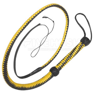 Látigo de Cuero Genuino con Mango Resistente y Diseño Flexible, Ideal para Entrenamiento, Práctica y Actividades al Aire Libre - Product Image 4