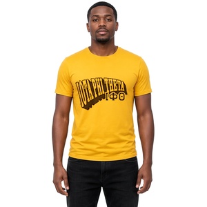 Camiseta dorada de manga corta con cuello redondo para hombre con gráfico de letras griegas Iota Phi Theta, camiseta informal de algodón para fraternidad universitaria - Product Image 1