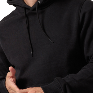 Maßgefertigter Herren Pullover Hoodie Fleece Kordelzug Kängurutasche Lässiger Streetwear Sweatshirt OEM Maßgeschneiderte Bekleidungsherstellung - Product Image 5