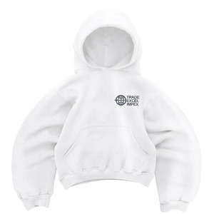 Sudadera con Capucha Gris para Hombre Trade Excel Impex, Sudadera Holgada de Forro Polar, Ropa Casual de Invierno, con Logotipo Estampado en la Parte Delantera y Bolsillo, 100% Algodón - Product Image 2