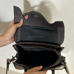 Nouveaux Sacs à Main Mini Satchel en Cuir de Vachette Gravé, Modèle 2026, pour Femmes – Sacs Bandoulière et Cabas Élégants à Motifs Floraux - Product Image 6