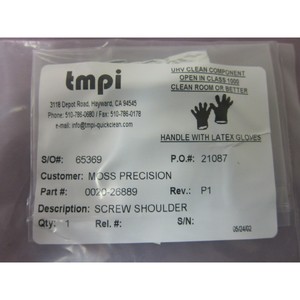 สกรูยึดไหล่ 4 AMAT 0020-26889, DC Bias 402166 - อุปกรณ์และชิ้นส่วนเซมิคอนดักเตอร์ระดับโลกที่เชื่อถือได้ - Product Image 6