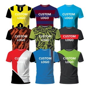 2023 ensemble de maillots de football pour hommes personnalisés vêtements de football d'équipe de haute qualité avec technique de coupe automatisée - Product Image 3