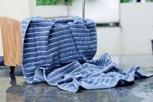 Juego de toallas de baño de felpa 100% algodón duradero, suave y esponjoso, lavable, ideal para la familia, hotel, spa, salón y decoración de baños de lujo. - Product Image 4