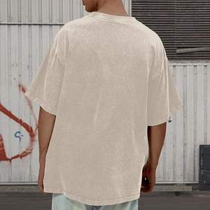 Oversized Graphic T <b>shirts</b> <b>for</b> <b>Men</b> Acid Wash Los Angeles Vintage Tees Streetwear Baggy Cotton <b>Shirts</b> - Product Image 5