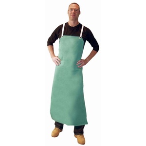 Best Performance Flame Retardant Cowhide <b>Leather</b> Sleeveless Welding <b>Apron</b> Industrial Safety Body Protection for Construction - Product Image 1
