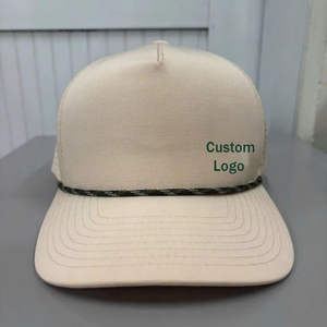 Gorras Trucker con Agujeros Cortados a Láser Personalizados, Forma de Agujeros Personalizada, Tela Ripstop, Gorras Trucker de Alta Calidad en Vietnam, Panel Frontal para Viajes - Product Image 1
