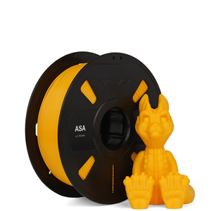 Filamento de Impresión 3D ASA de 1.75 mm, 1 kg, Amarillo Limón, ±0.03 mm, Resistente a los Rayos UV y al Calor, Fabricantes OEM - Product Image 1