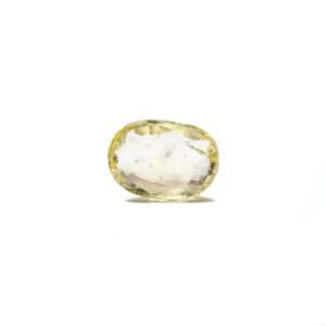 Sky Blue Oval Cut Ruby Loose Gemstone 4.9 Carat for Fine Jewelry - Product Image 1