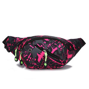 Riñonera Unisex de Nailon con Camuflaje, Múltiples Bolsillos, Cierre de Cremallera Impermeable, para Senderismo, Viajes, Ciclismo y Uso Diario - Product Image 3