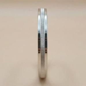 Wholesale Supply Diamond <b>Silver</b> Plated <b>Ring</b> for <b>Men</b> Band Wedding <b>Ring</b> Classic <b>Silver</b> Jewelry for Unisex Available For Sale - Product Image 5
