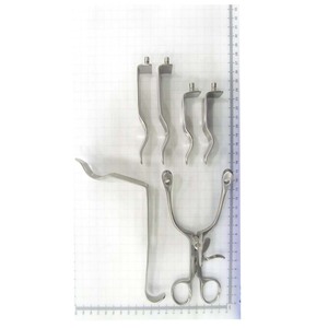 Retractor Rectal ALAN PARKS, instrumento quirúrgico, completo con 5 cuchillas, de Metal Med Corp - Product Image 3