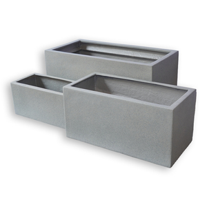 Pot de fleurs d'intérieur Buren Set, modèle Buren, rectangulaire, écologique, résistant aux intempéries, 5L, design minimaliste vietnamien pour la maison - Product Image 4