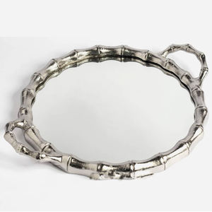 Bandeja Decorativa de Diseño Atractivo, Bandeja de Servicio de Aluminio de Alta Calidad a Bajo Precio, Multifuncional - Product Image 5