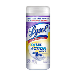 Toallitas húmedas multiusos Lysol desinfectantes, suministro a granel, entrega rápida - Product Image 1