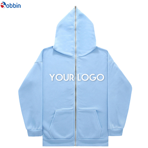 Sudadera con Capucha y Cremallera Completa con Logotipo Personalizado, Ropa Deportiva Unisex Personalizada, Cómoda y Moderna, Transpirable - Product Image 3