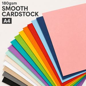 Papier couleur A4 premium 180 g/m² (65 lb) pour la création de cartes, le scrapbooking décoratif, les créations DIY, la découpe et le journaling - Product Image 1
