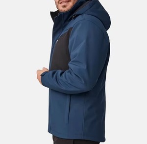 Nouvelle veste softshell respirante pour homme, multi-poches, imperméable, coupe-vent, pour la randonnée, les voyages, l'hiver, veste matelassée - Product Image 3